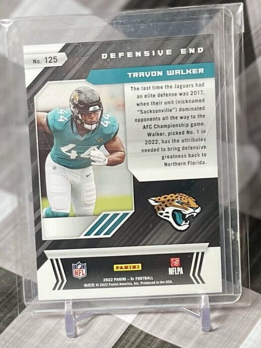 🔥Travon Walker 2022 Panini XR SSP Xtreme Rookies Purple /25 #125 - Jaguars RC🔥
