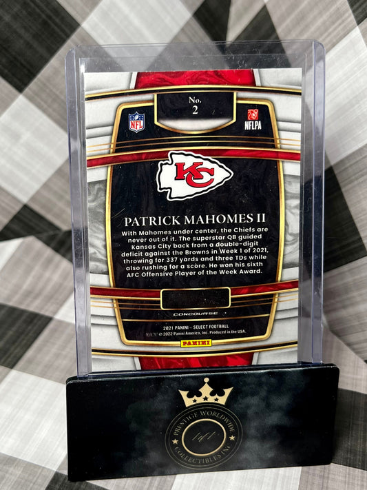 Patrick Mahomes 2021 Select Concourse #2