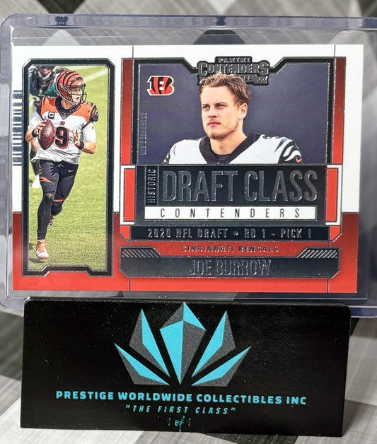 Joe Burrow 2023 Panini Contenders Historic Draft Class #HDC-JB CIN Bengals
