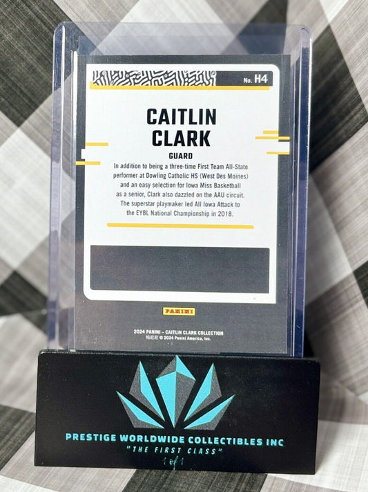 Caitlin Clark 2024 CC Collection Donruss Highlights Panini Hobby #H4 Iowa RC