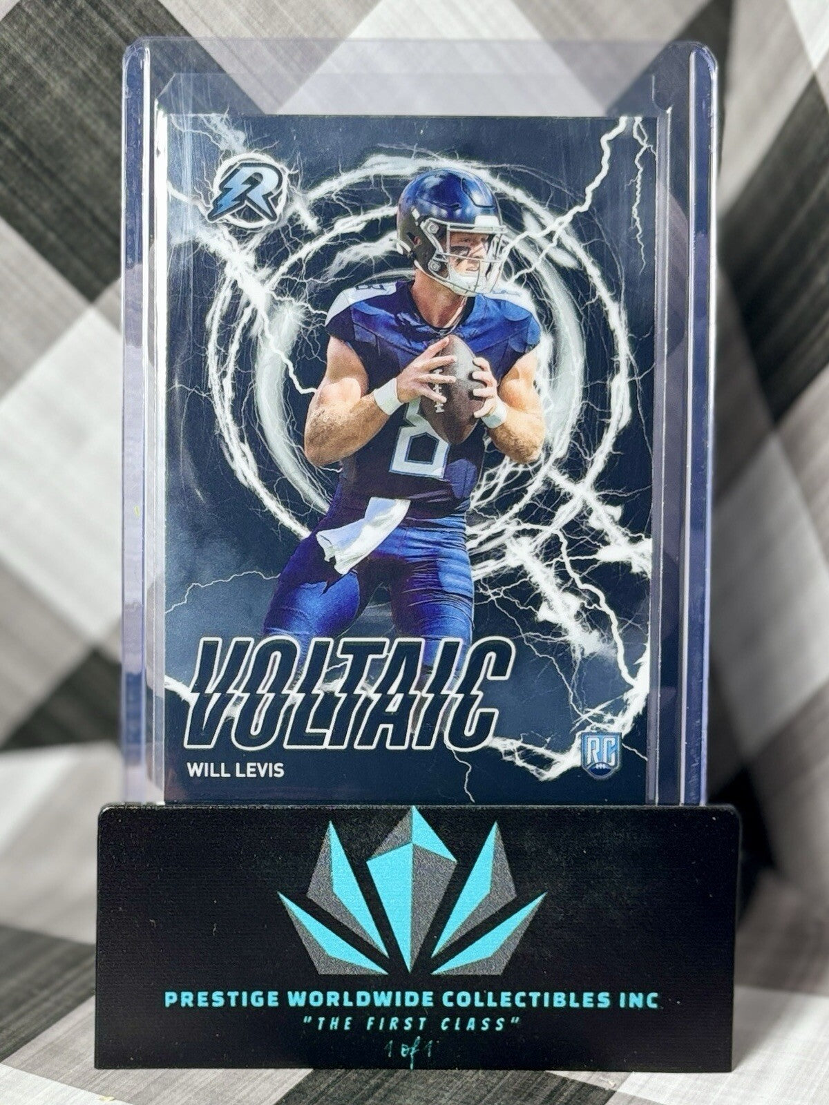 Will Levis 2023 Topps Composite Resurgence Voltaic Rookie #RV-4 Titans RC