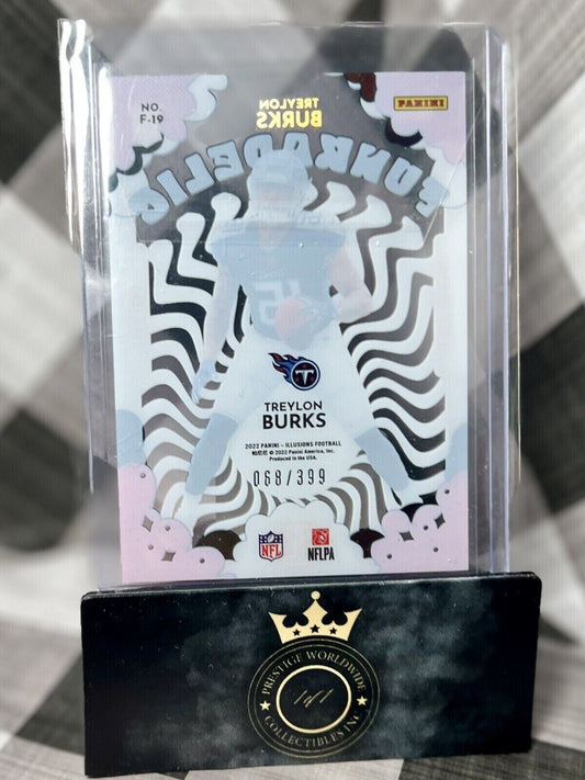 Treylon Burks 2022 Panini Illusions Pink FUNKADELIC Rookie /399 #F-19 TEN Titans
