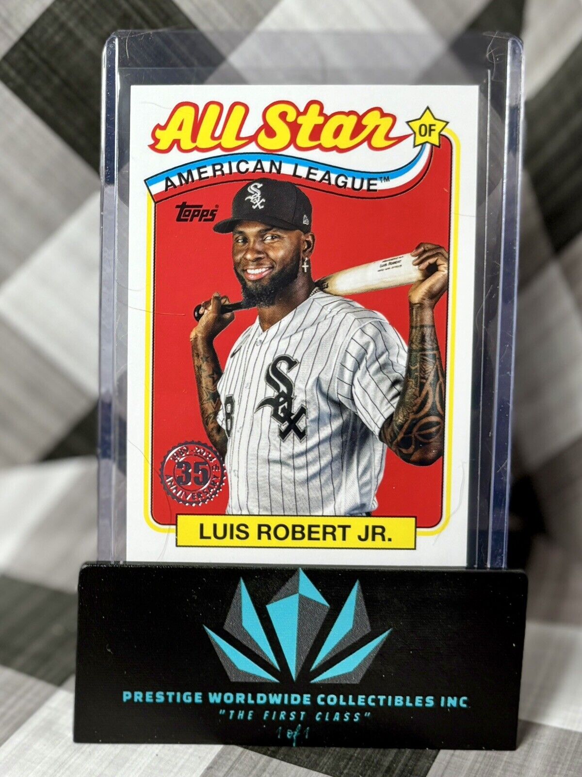 Luis Robert Jr 2024 Topps Series 2 1989 All Star #89ASB-19 Chicago White Sox