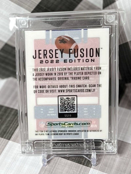 Sterling Sheppard 2022 Jersey Fusion 2019 Donruss GAME USED/WORN Patch Giants🔥