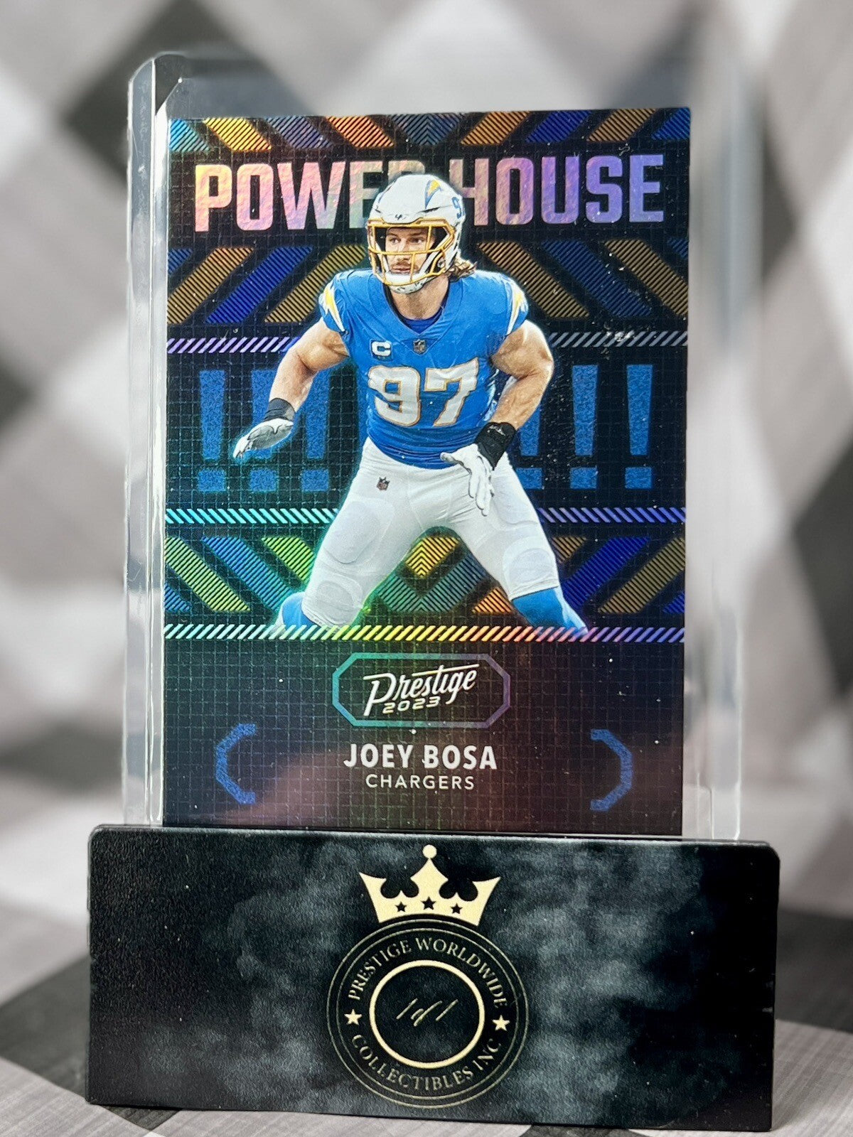 Joey Bosa 2023 Panini Prestige Power House #PH-19 Los Angeles Chargers Holo SP