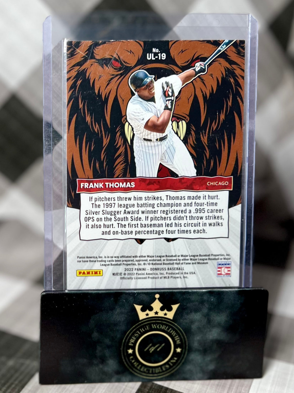 Frank Thomas 2022 Donruss Pink Fireworks Unleashed #UL-19 x2