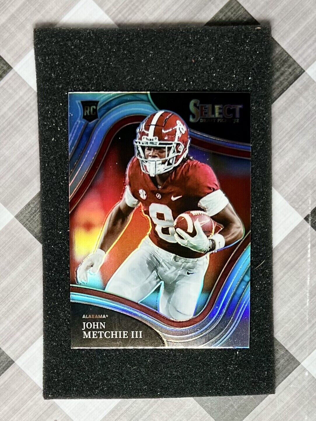 2022 Select Draft Picks John Metchie III Field Level SILVER Rookie #109 Texans