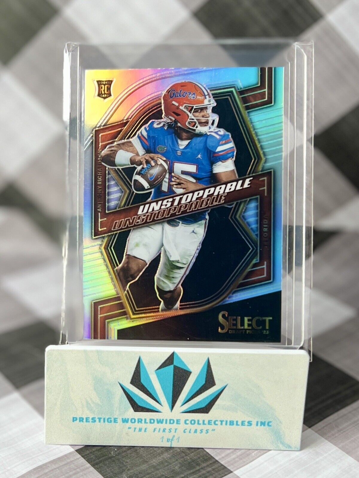 Anthony Richardson 2023 Select Draft Picks Silver Unstoppable #UN-4 FLA Colts RC