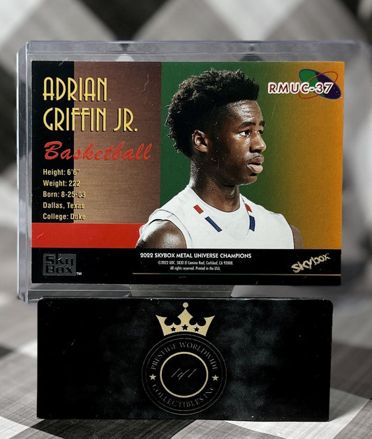 Adrian Griffin Jr 2022 Skybox Metal Universe 1997-98 Retro #RMUC-37 ATL Hawks DU