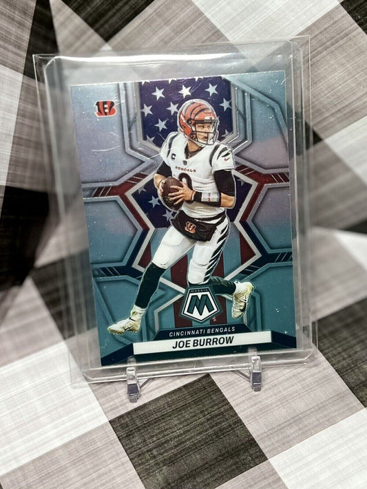 Joe Burrow 2022 Panini Mosaic Base National Pride #255 - Cincinnati Bengals NFL
