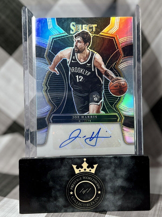 Joe Harris 2022-23 Panini Select Signatures Silver Auto /249 #S-JOE BRK Nets