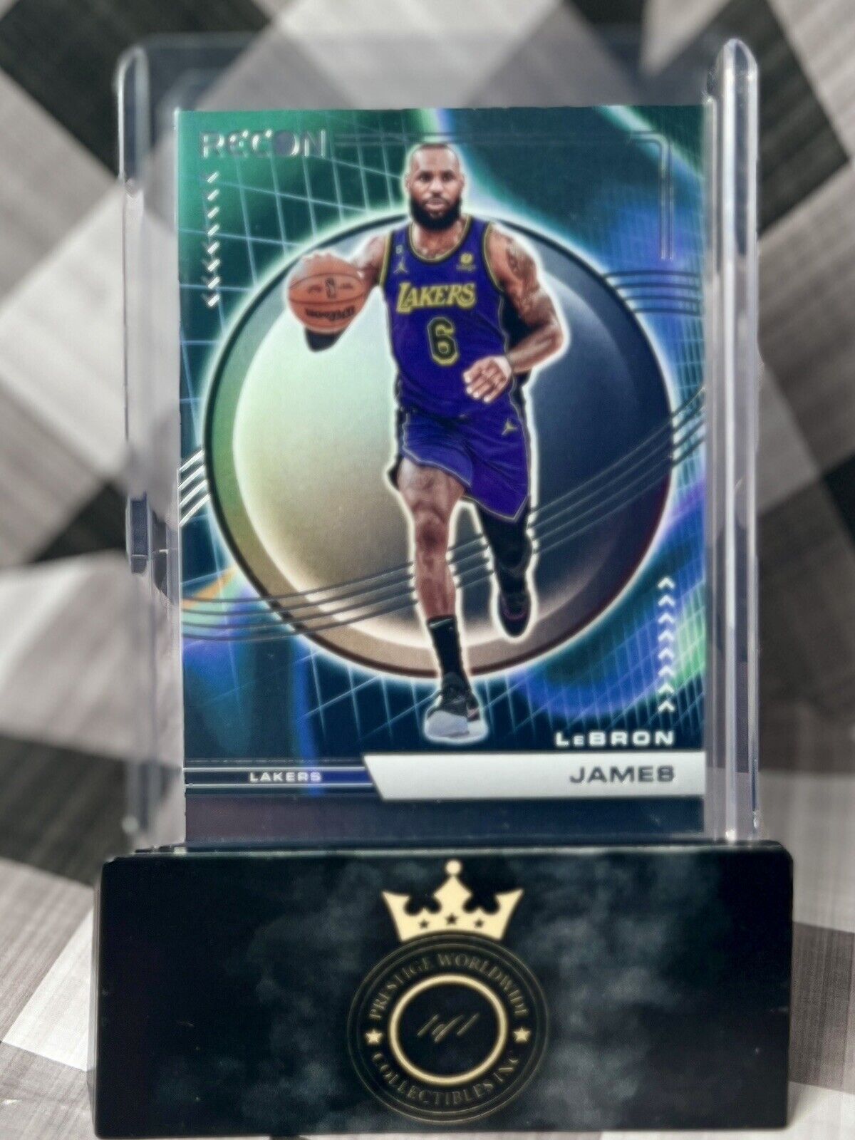 LeBron James 2022-23 Panini Recon Base Set #95 Los Angeles Lakers