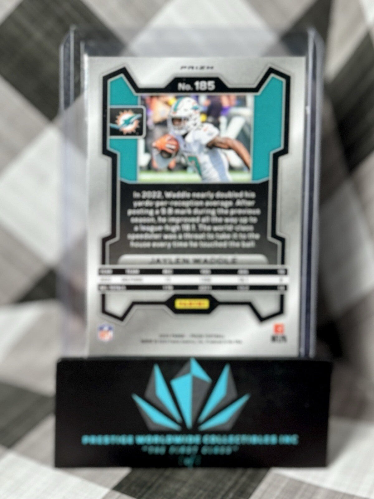 Jaylen Waddle 2023 Prizm Silver Prizm #185 Miami Dolphins