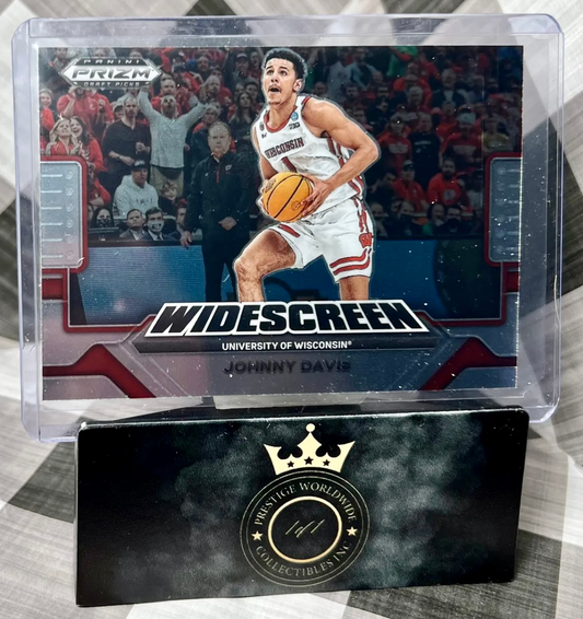 Johnny Davis 2022 Prizm Draft Picks Widescreen #WS-JD - WIS & Wizards