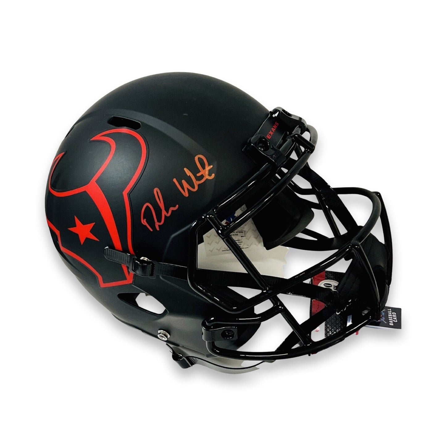 Deshaun Watson Signed Houston Texans Riddell Full Size Helmet (Beckett)