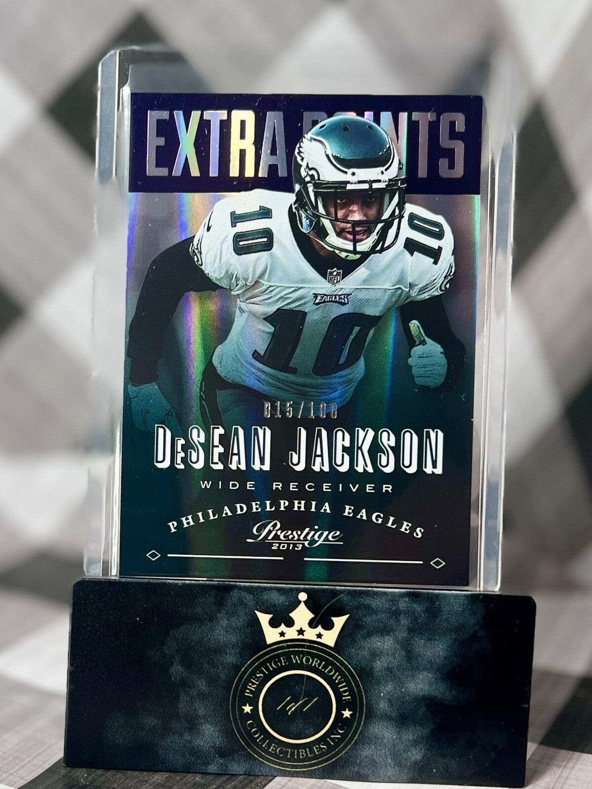 DeSean Jackson 2013 Panini Prestige Extra Points Purple /100 #145 PHI Eagles