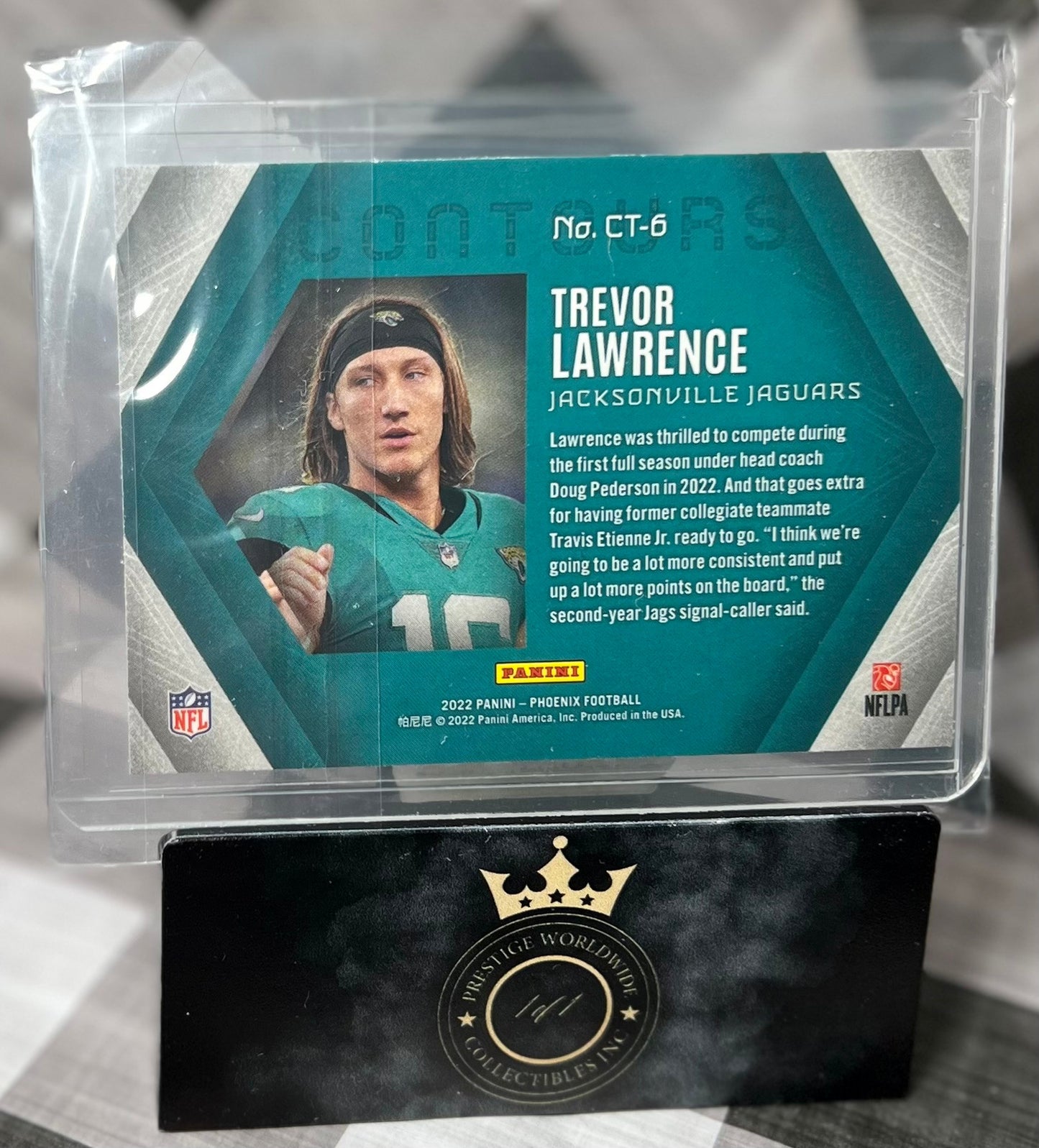 Trevor Lawrence 2022 Phoenix Contours Silver