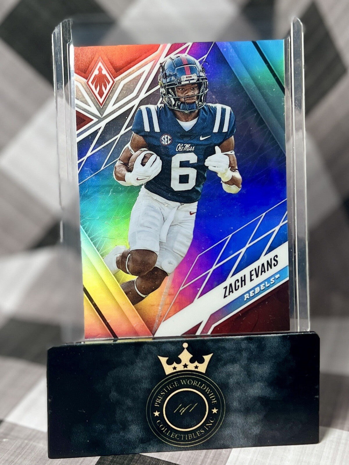 Zach Evans 2023 Chronicles Draft Picks Phoenix Silver Foil Rookie #19 LA Rams RC