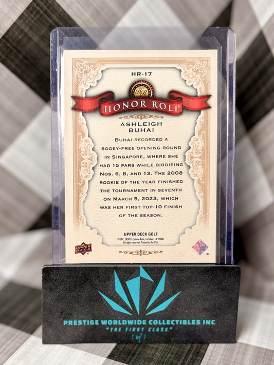 Ashleigh Buhai 2024 Upper Deck Golf Honor Roll #HR-17 LPGA Tour