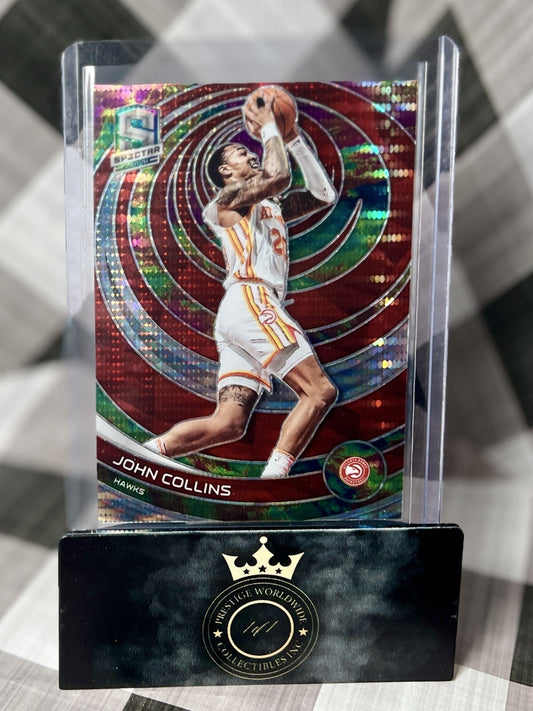 John Collins 2022-23 Panini Spectra Celestial /149 #39 Atlanta Hawks & Utah Jazz