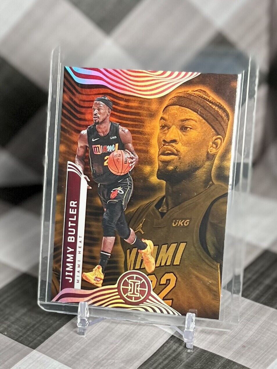 Jimmy Butler 2021-22 Panini Illusions Trophy Collection Bronze #60 - Miami Heat