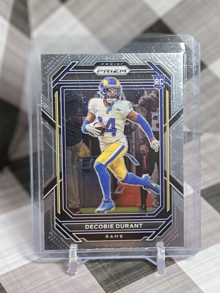 2022 Panini Prizm Decobie Durant Rookie Base #347 - Los Angeles Chargers & SC RC