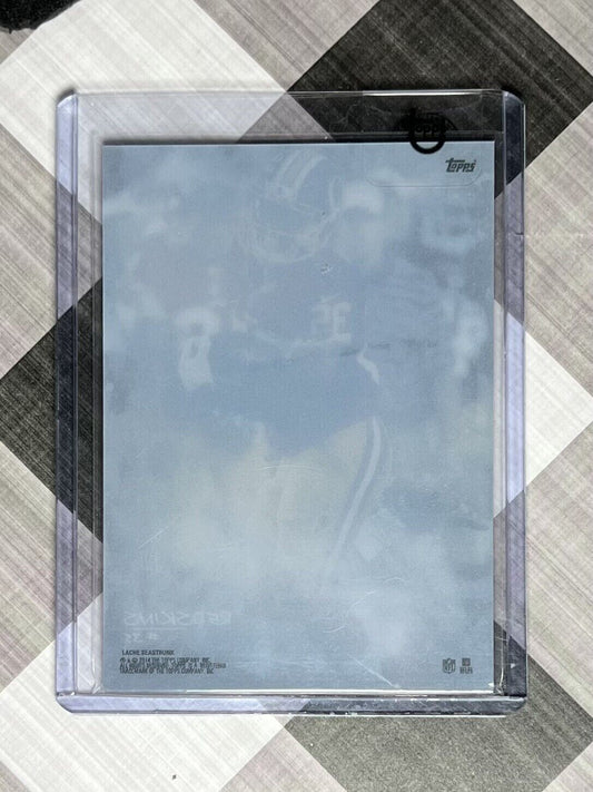 2014 Topps Translucent #LS Lache Seastrunk Rookie RC Auto - NM-MT Resdskins