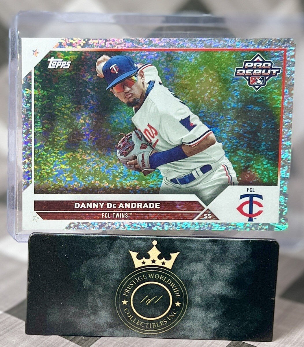 Danny De Andrade 2023 Pro Debut Chrome Ref Prospect /175 #PD-70 Minnesota Twins