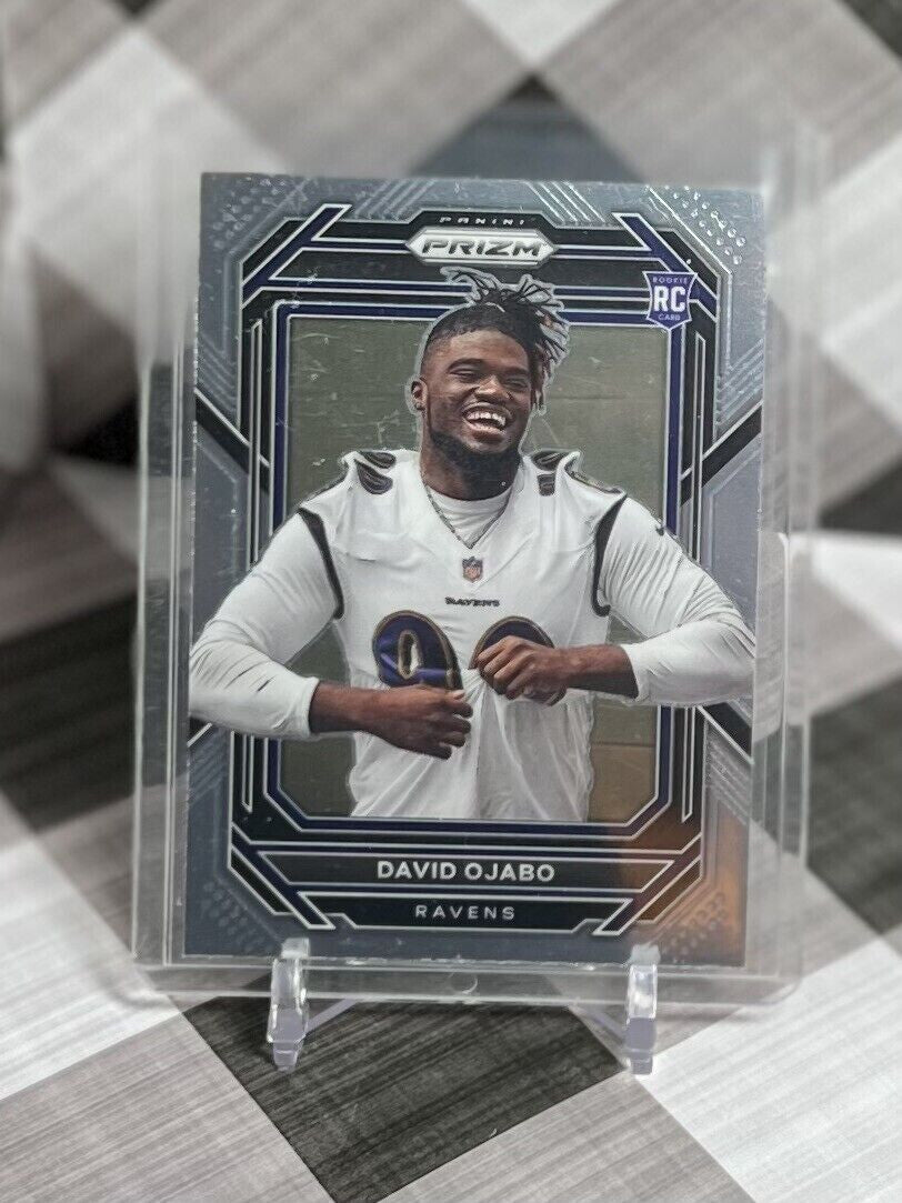 2022 Panini Prizm David Ojabo Rookie Base #388 - Baltimore Ravens & Michigan RC