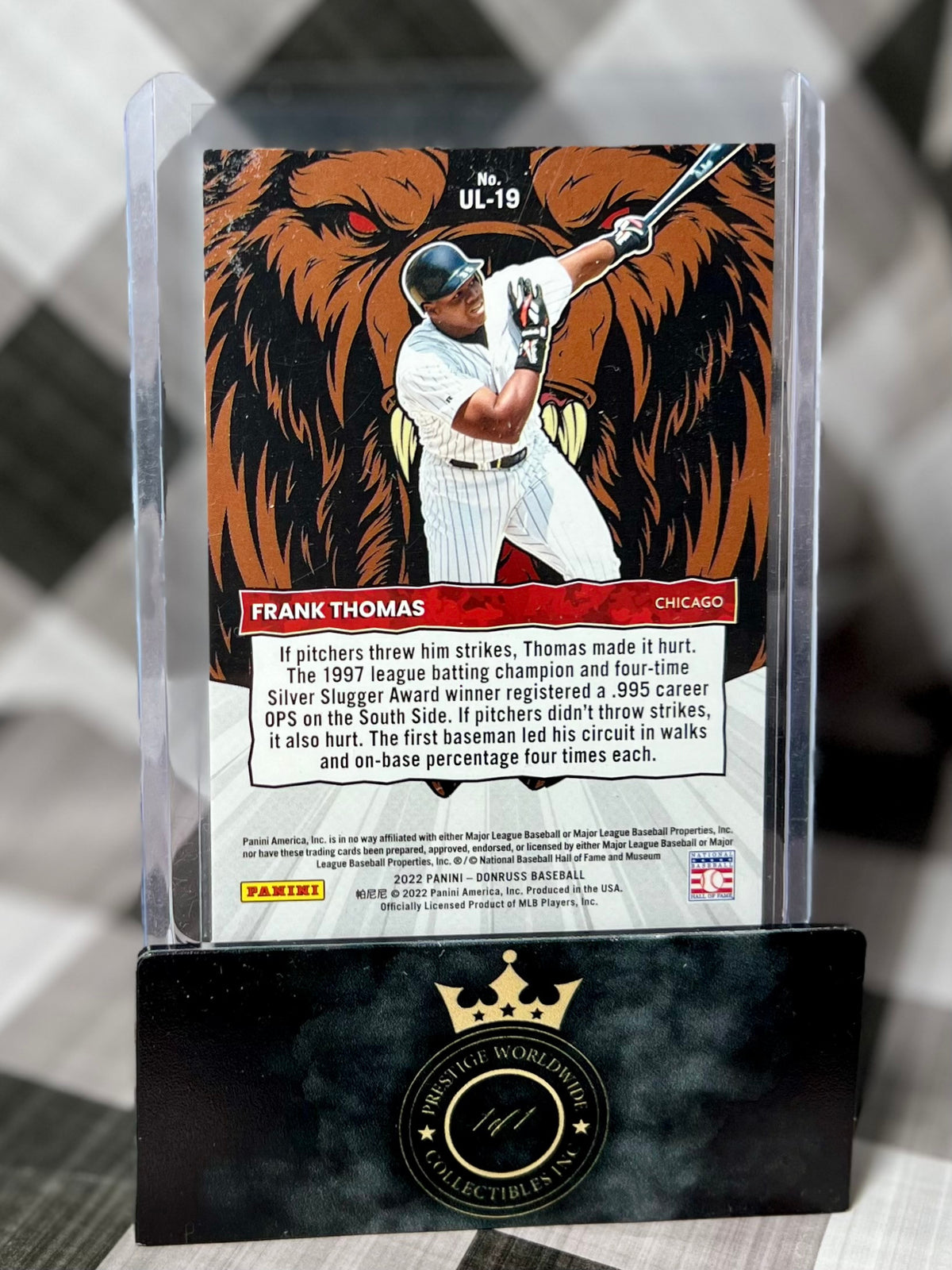Frank Thomas 2022 Donruss Pink Fireworks Unleashed #UL-19 x2