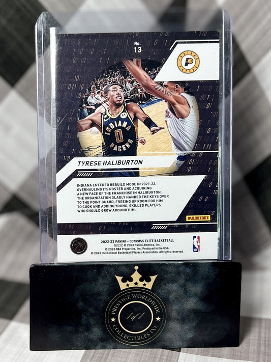 Tyrese Haliburton 2022-23 Panini Donruss Elite Power Formulas #13 IND Pacers