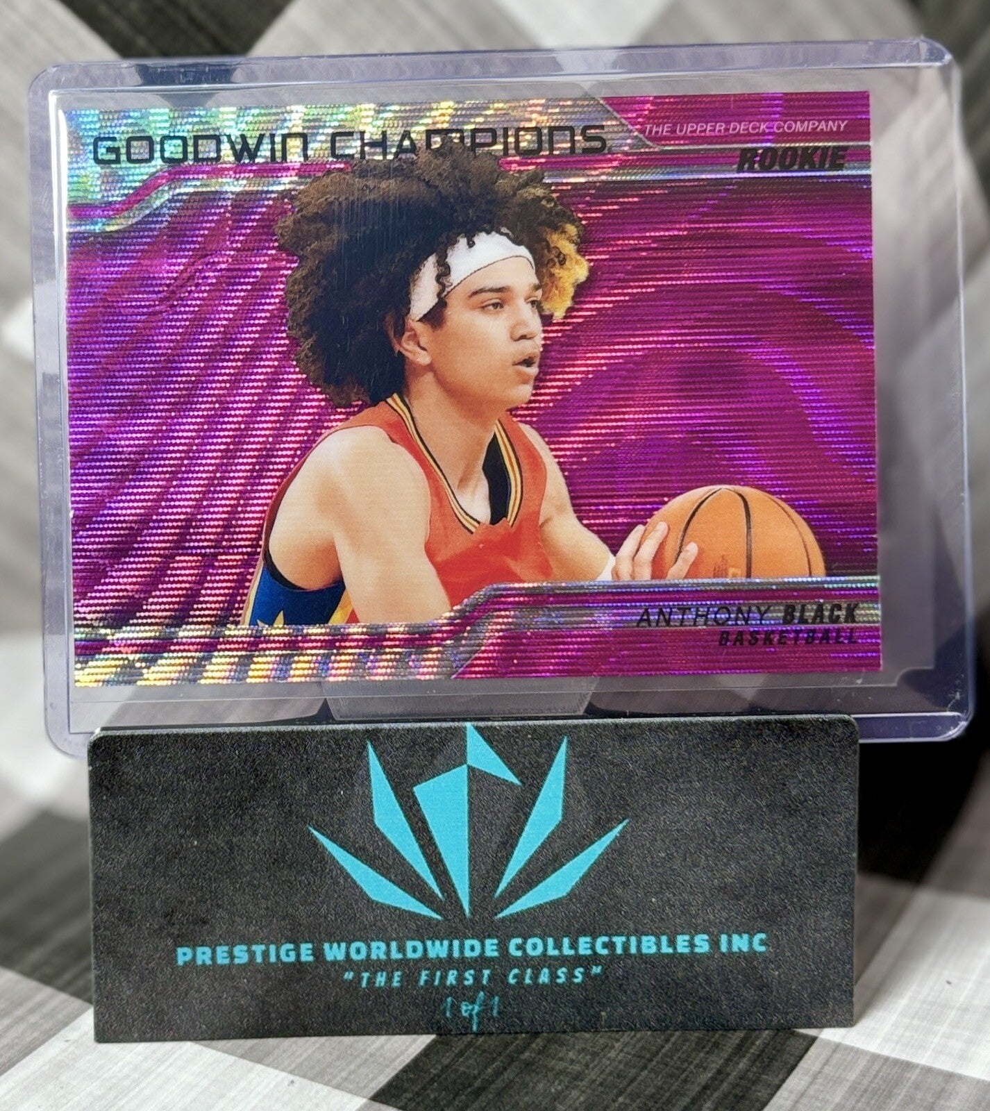 Anthony Black 2023 Upper Deck Goodwin Champions Platinum Pink Wave #P73 Magic RC