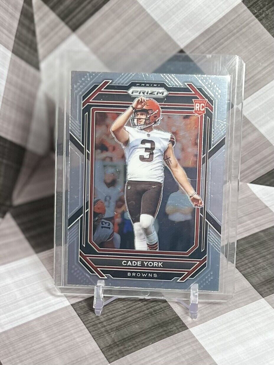 2022 Panini Prizm Cade York Rookie Base #400 - Cleveland Browns & LSU RC