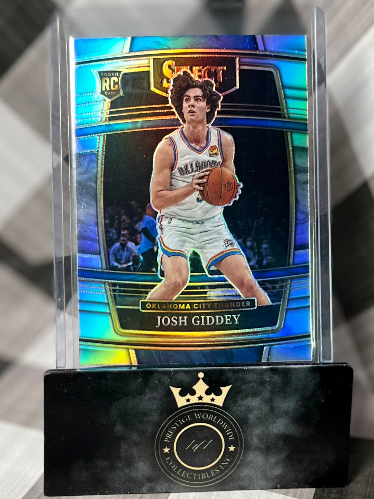 Josh Giddey 2021-22 Select Concourse Rookie Silver Holo #58