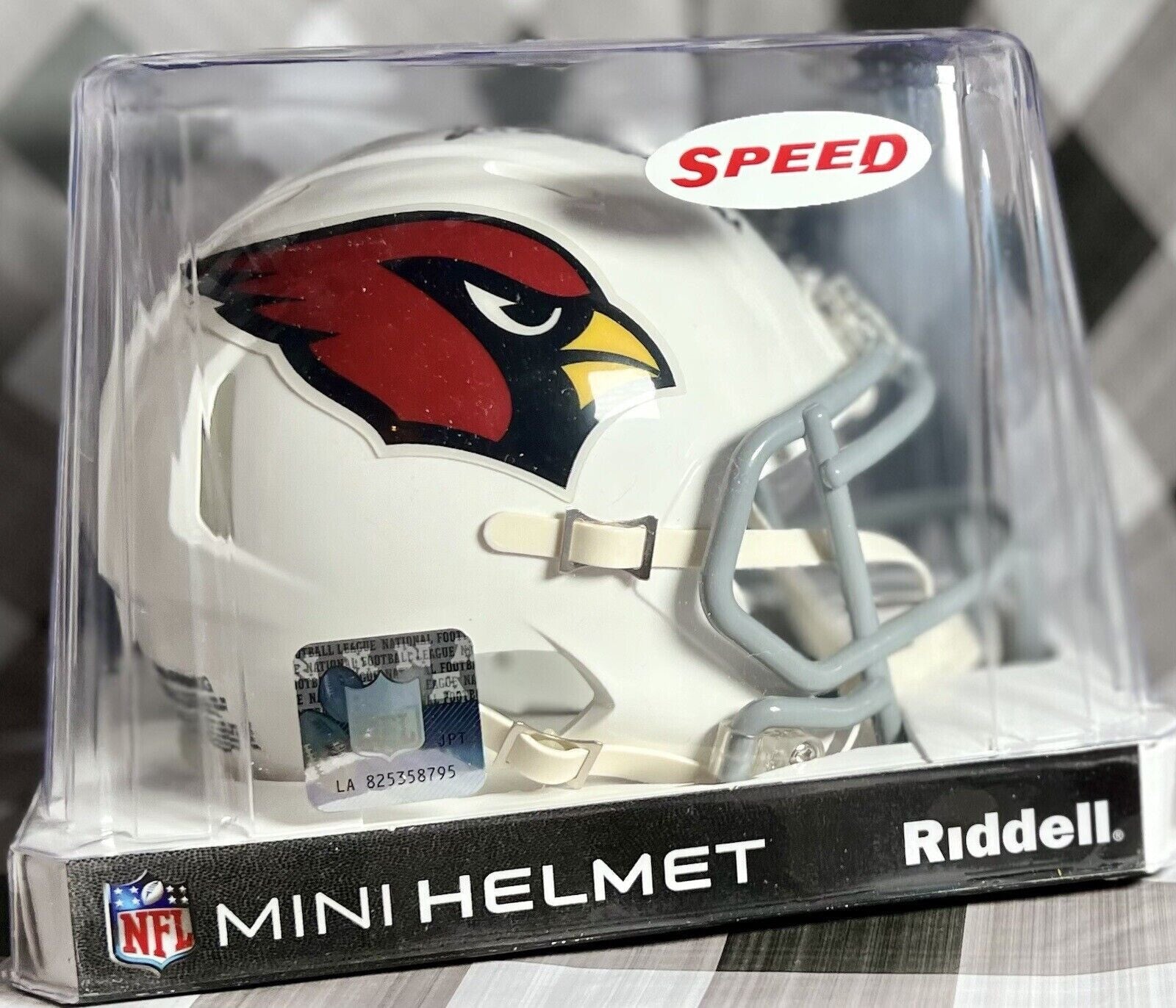 Jackie Smith HOF '94 Speed Mini-Helmet by Riddell - Arizona Cardinals HOF