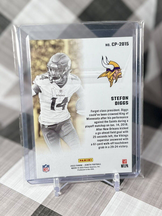 Stefon Diggs 2022 Panini Zenith Class President Copper #CP-2015 #d 27/50 - Bills