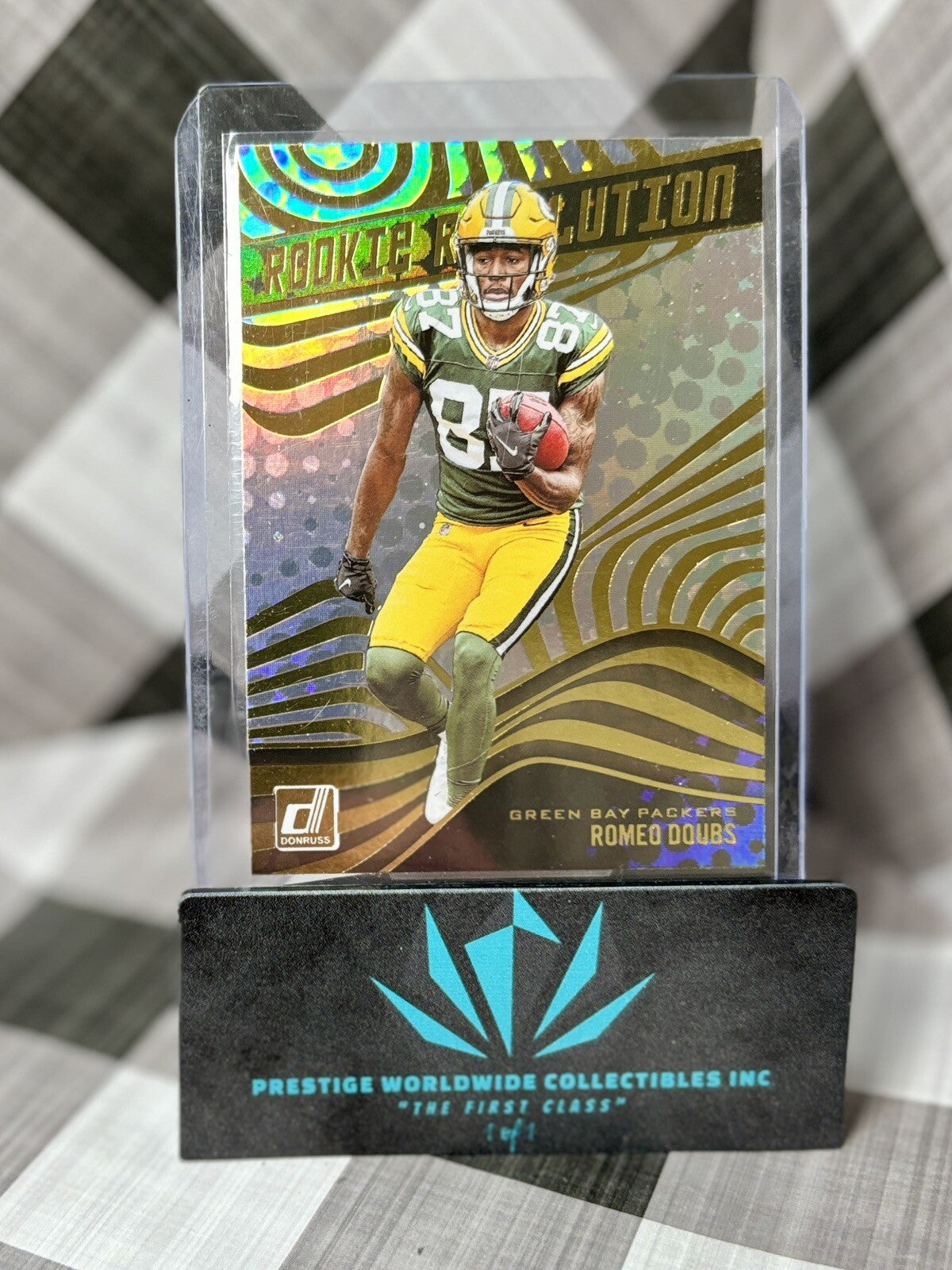 Romeo Doubs 2022 Donruss Rookie Revolution SP #REV-34 GB Packers RC