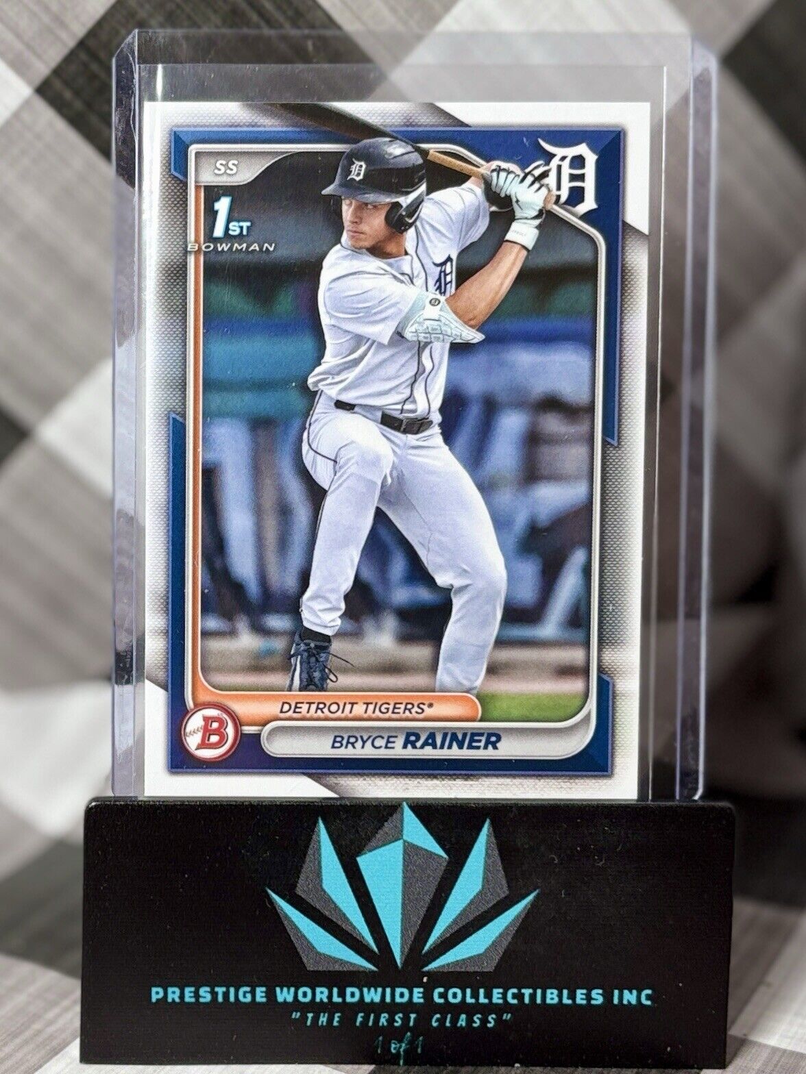 Bryce Rainer 2024 Bowman Draft 1st Prospect #BP-86 Detroit Tigers