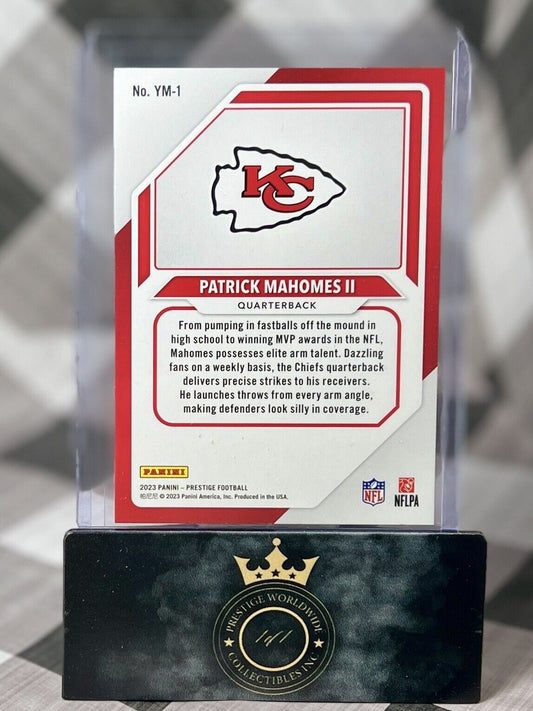 Patrick Mahomes II 2023 Panini Prestige Youth Movement #YM-1 Kansas City Chiefs
