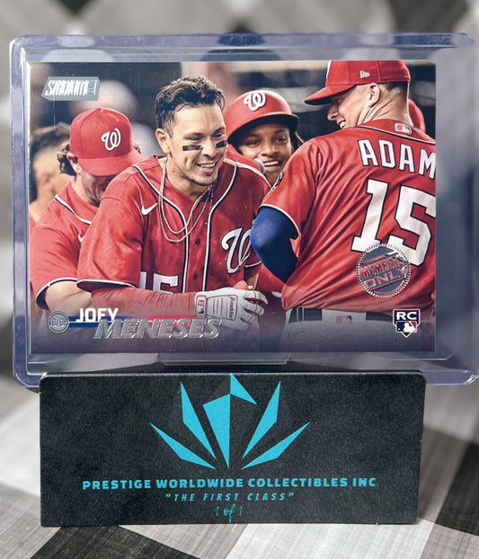 Joey Meneses 2023 Topps Stadium Club Rookie Member Only Variation #188 Nats RC