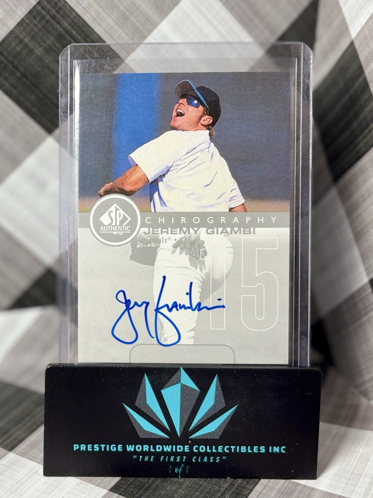 Jeremy Giambi 1999 SP Authentic Chirography Auto #JG Oakland Athletics SP