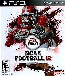 NCAA Football 12 PS3 Playstation 3