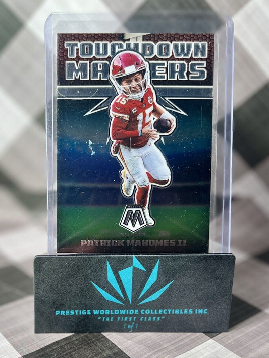 Patrick Mahomes II 2022 Panini Mosaic Touchdown Masters #TD-8 Kansas City Chiefs