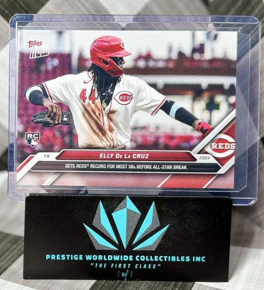 Elly De La Cruz 2024 Now All Star Rookie SP #402 In Hand Cincinnati Reds SP