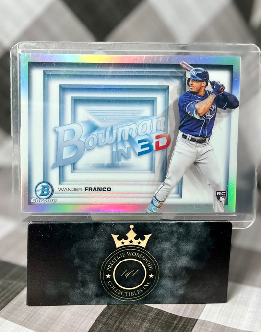 Wander Franco 2022 Bowman Chrome In 3D #B3D-1