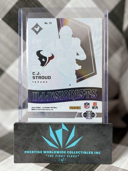 CJ Stroud 2023 Illusions Illusionists Rookie #13 Houston Texans RC