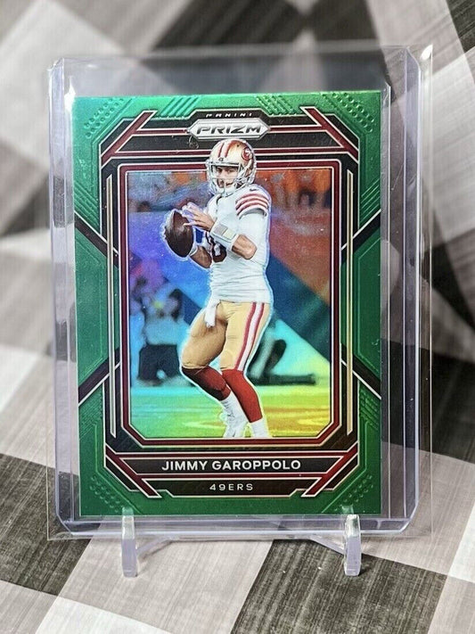 Jimmy Garoppolo 2022 Panini Prizm Green Prizm #268 - San Francisco 49ers 🔥🔥