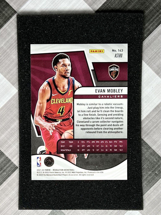 Evan Mobley 2021-22 Panini NBA Revolution Rookie Astro #143 - CLE Cavaliers RC📈