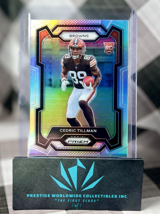 Cedric Tillman 2023 Panini Prizm Rookie Silver Prizm #321 Cleveland Browns RC