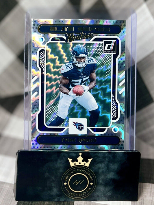 Tyjae Spears 2023 Donruss Elite Series Rookies #26 Tennessee Titans RC